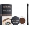 Makeup Revolution London Brow Pomade With Double Ended Brush očné linky Dark Brown 2,5 g Makeup Revolution London Brow Pomade With Double Ended Brush očné linky Dark Brown 2,5 g