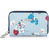 Oxybag Dámska peňaženka malá MONY Navy Flowers Oxybag Dámska peňaženka malá MONY Navy Flowers
