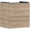 HANSGROHE Xelu Q závesná skrinka pod umývadlo, 2 zásuvky, 580 x 475 x 605 mm, prírodný dub, rukoväť matná biela, 54025700 HANSGROHE Xelu Q závesná skrinka pod umývadlo, 2 zásuvky, 580 x 475 x 605 mm, prírodný dub, rukoväť matná biela, 54025700