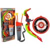 LEAN TOYS Luk s terčom + šípky s prísavkami