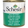 Schesir Dog Adult kuře/špenát 285 g
