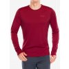 Funkčné tričko Rab Force LS Tee - oxblood red Funkčné tričko Rab Force LS Tee - oxblood red