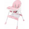 Jedálenská stolička Baby Mix Nora dusty pink Jedálenská stolička Baby Mix Nora dusty pink