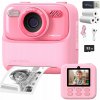 Fotoaparát Maxilow Mini Fotoaparát s Tlačiarňou 3v1 2.1 ružový Fotoaparát Maxilow Mini Fotoaparát s Tlačiarňou 3v1 2.1 ružový