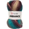 YarnArt Ambiance 163 - Zeleno bordová mix YarnArt Ambiance 163 - Zeleno bordová mix