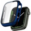 AppleKing pokovené ochranné puzdro s tvrdeným sklom pre Apple Watch 45 mm - modré - možnosť vrátiť tovar ZADARMO do 30tich dní AppleKing pokovené ochranné puzdro s tvrdeným sklom pre Apple Watch 45 mm - modré - možnosť vrátiť tovar ZADARMO do 30tich dní