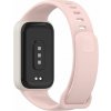 eses Silikónový remienok s rámčekom pre Xiaomi Smart Band 9 Active - Ružový eses Silikónový remienok s rámčekom pre Xiaomi Smart Band 9 Active - Ružový