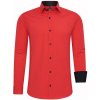Rusty Neal košela pánska R-44 slim fit červená