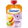 Sunar Cool ovocné vrecko hruška, banán, mango 12m+, 120g Sunar Cool ovocné vrecko hruška, banán, mango 12m+, 120g