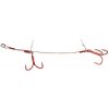 Savage Gear Nadväzec Carbon49 Double Stinger veľkosť 3/0 15 cm 23 kg 2 ks