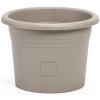 Plastia Samozavlažovací kvetináč Narza 25 cm, taupe