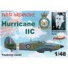 Papierový model - Hurricane IIC - Kuttelwascher - naši hrdinové Papierový model - Hurricane IIC - Kuttelwascher - naši hrdinové