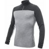 Pánske tričko dl.rukáv zips SENSOR MERINO BOLD cool gray/anthracite XL Pánske tričko dl.rukáv zips SENSOR MERINO BOLD cool gray/anthracite XL