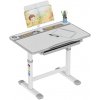HUZARO Detský nastaviteľný písací stôl Mark Adler Study 3.0 Sivý/Grey HUZARO Detský nastaviteľný písací stôl Mark Adler Study 3.0 Sivý/Grey