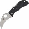 Spyderco Manbug VG10 Satin Black FRN Handles MBKHBS Spyderco Manbug VG10 Satin Black FRN Handles MBKHBS