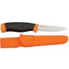Morakniv Companion black/Orange Stainless Steel SW11824 - Nôž Morakniv Companion black/Orange Stainless Steel SW11824 - Nôž
