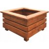 Balkónový kvetináč 54 x 54 cm, drevený Balkónový kvetináč 54 x 54 cm, drevený