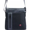 Nordee Pánska crossbody taška 23 x 24 cm modrá Nordee Pánska crossbody taška 23 x 24 cm modrá