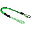 Pružný závesný popruh NLG Lanyard s jednou karabínou a nosnosťou 18 kg – nylon, zeleno-čierna Pružný závesný popruh NLG Lanyard s jednou karabínou a nosnosťou 18 kg – nylon, zeleno-čierna