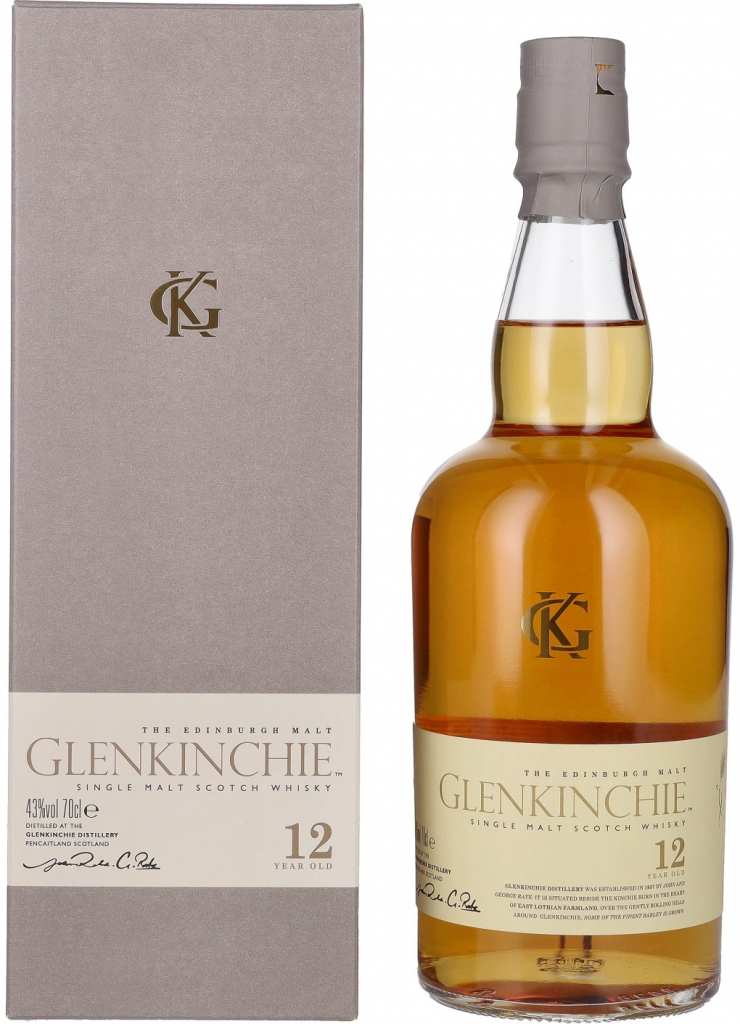 Glenkinchie 12y 43% 0,7 l (kartón)