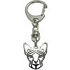 Strieborne Tlapky Mačka – Sphynx – prívesok na kľúče 430 Strieborne Tlapky Mačka – Sphynx – prívesok na kľúče 430