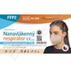 NANO M.ON nanovlákenný respirátor FFP2 tělový 1ks NANO M.ON nanovlákenný respirátor FFP2 tělový 1ks