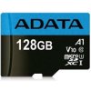 ADATA MicroSDXC karta 128GB Premier UHS-I Class 10 + adaptér AUSDX128GUICL10A1-RA1 ADATA MicroSDXC karta 128GB Premier UHS-I Class 10 + adaptér AUSDX128GUICL10A1-RA1