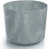 PROSPERPLAST Kvetináč TUBO BETON EFFECT 12,8cm sivý PROSPERPLAST Kvetináč TUBO BETON EFFECT 12,8cm sivý