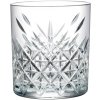 Pasabahce Poháre na whisky TIMELESS brúseného vhľadu 345 ml