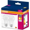 Osram Sada LED žiaroviek klasik, 13 W, 1 521 lm, teplá biela, E27, 2 ks Osram Sada LED žiaroviek klasik, 13 W, 1 521 lm, teplá biela, E27, 2 ks