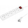 Predlžovací Kábel do zásuvky Blow 5 m, 5 ks, biely Predlžovací Kábel do zásuvky Blow 5 m, 5 ks, biely