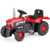 DOLU Veľký šliapací traktor červený DOLU Veľký šliapací traktor červený