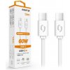 Datový kabel ALIGATOR POWER 65W, USB-C/USB-C 3A 1,5m, bílý Datový kabel ALIGATOR POWER 65W, USB-C/USB-C 3A 1,5m, bílý