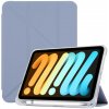 AppleKing puzdro s origami stojančekom a priestorom pre Apple Pencil pre iPad mini 6 / mini 7 - modrosivé - možnosť vrátiť tovar ZADARMO do 30tich dní AppleKing puzdro s origami stojančekom a priestorom pre Apple Pencil pre iPad mini 6 / mini 7 - modrosivé - možnosť vrátiť tovar ZADARMO do 30tich dní