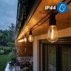 Záhradná solárna girlanda 20x LED dekoračné žiarovky 11, 68m 3000K teplá biela + diaľkové ovládanie LUMILED Záhradná solárna girlanda 20x LED dekoračné žiarovky 11, 68m 3000K teplá biela + diaľkové ovládanie LUMILED