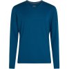 Icebreaker Mens 200 Oasis LS Crewe modrá/biela