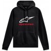 ALPINESTARS mikina ALWAYS HOODIE 3 čierna/biela/červená - L ALPINESTARS mikina ALWAYS HOODIE 3 čierna/biela/červená - L