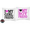 Sada vankúšov I love my boyfriend Sada vankúšov I love my boyfriend