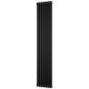 Instalprojekt - Kúpeľňový radiátor TUBUS 2 - Farba radiátora - Čierna, Rozmer radiátora - 349 × 1800 mm, výkon 927 W, Typ pripojenia - Stredové 50 mm RADTUB21800731S Instalprojekt - Kúpeľňový radiátor TUBUS 2 - Farba radiátora - Čierna, Rozmer radiátora - 349 × 1800 mm, výkon 927 W, Typ pripojenia - Stredové 50 mm RADTUB21800731S