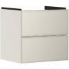 Hansgrohe Xevolos E Umývadlová skrinka 58x58x48 cm, 2 zásuvky, matná béžová/metalická béžová 54176790-HG Hansgrohe Xevolos E Umývadlová skrinka 58x58x48 cm, 2 zásuvky, matná béžová/metalická béžová 54176790-HG