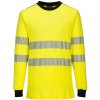 Portwest FR701 PW3 Modaflame Knit Hi-Vis FR tričko s dlhým rukávom, Veľkosť XXL, Farba Yellow/Navy Portwest FR701 PW3 Modaflame Knit Hi-Vis FR tričko s dlhým rukávom, Veľkosť XXL, Farba Yellow/Navy