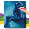 DIAMANTOVÁ MAĽBA 5D S RÁMOM Diamantová Výšivka Veľký Astronaut Mozaika 40x50 cm DIAMANTOVÁ MAĽBA 5D S RÁMOM Diamantová Výšivka Veľký Astronaut Mozaika 40x50 cm