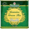 Stassen Zelený čaj - Stassen Jasmine Green Tea plech 100 g Stassen Zelený čaj - Stassen Jasmine Green Tea plech 100 g