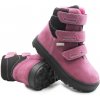 BARTEK 8401185 ružové dievčenské zimné čižmy na suchý zips