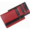 Dámska dvojdielna peňaženka z nappa kože MERCUCIO 6 kariet červená