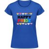 Akciové Dámske Tričko Soft-Style Gildan - Nápis - Happy Pride - Royal Blue - XL - Dámske Akciové Dámske Tričko Soft-Style Gildan - Nápis - Happy Pride - Royal Blue - XL - Dámske