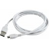 Gembird CCP-mUSB2-AMBM-6-W USB 2.0 A (M) -> Micro-B USB 2.0 (M), pozlátené konektory, 1,8m Gembird CCP-mUSB2-AMBM-6-W USB 2.0 A (M) -> Micro-B USB 2.0 (M), pozlátené konektory, 1,8m