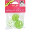 Zolux sada míčků 4cm oranžová