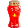 Kahanec MagicHome TG-26, s LED sviečkou, na hrob, červený, 17 cm, (súčasť balenia 2xAA) Kahanec MagicHome TG-26, s LED sviečkou, na hrob, červený, 17 cm, (súčasť balenia 2xAA)
