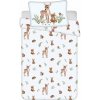 Bielo-hnedé bavlnené detské obliečky do postieľky 100x135 cm Forest Animals – Jerry Fabrics Bielo-hnedé bavlnené detské obliečky do postieľky 100x135 cm Forest Animals – Jerry Fabrics
